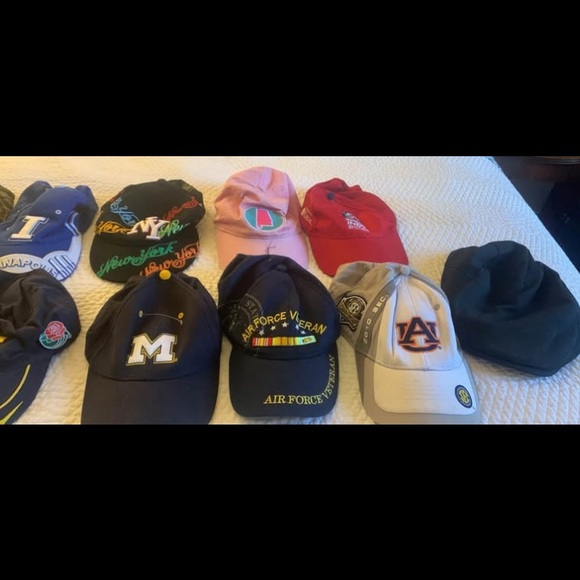 Bundle of 13 Colorful Baseball Caps.  All for $55 - Picture 1 of 8